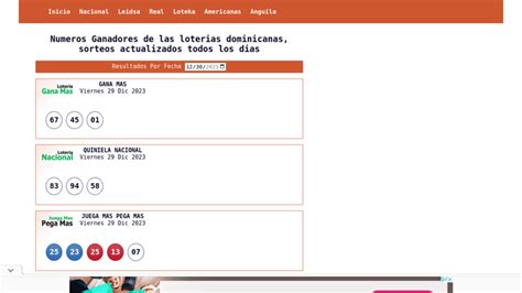 loteria nacional dominicana leidsa|Resultados Lotería Dominicanas